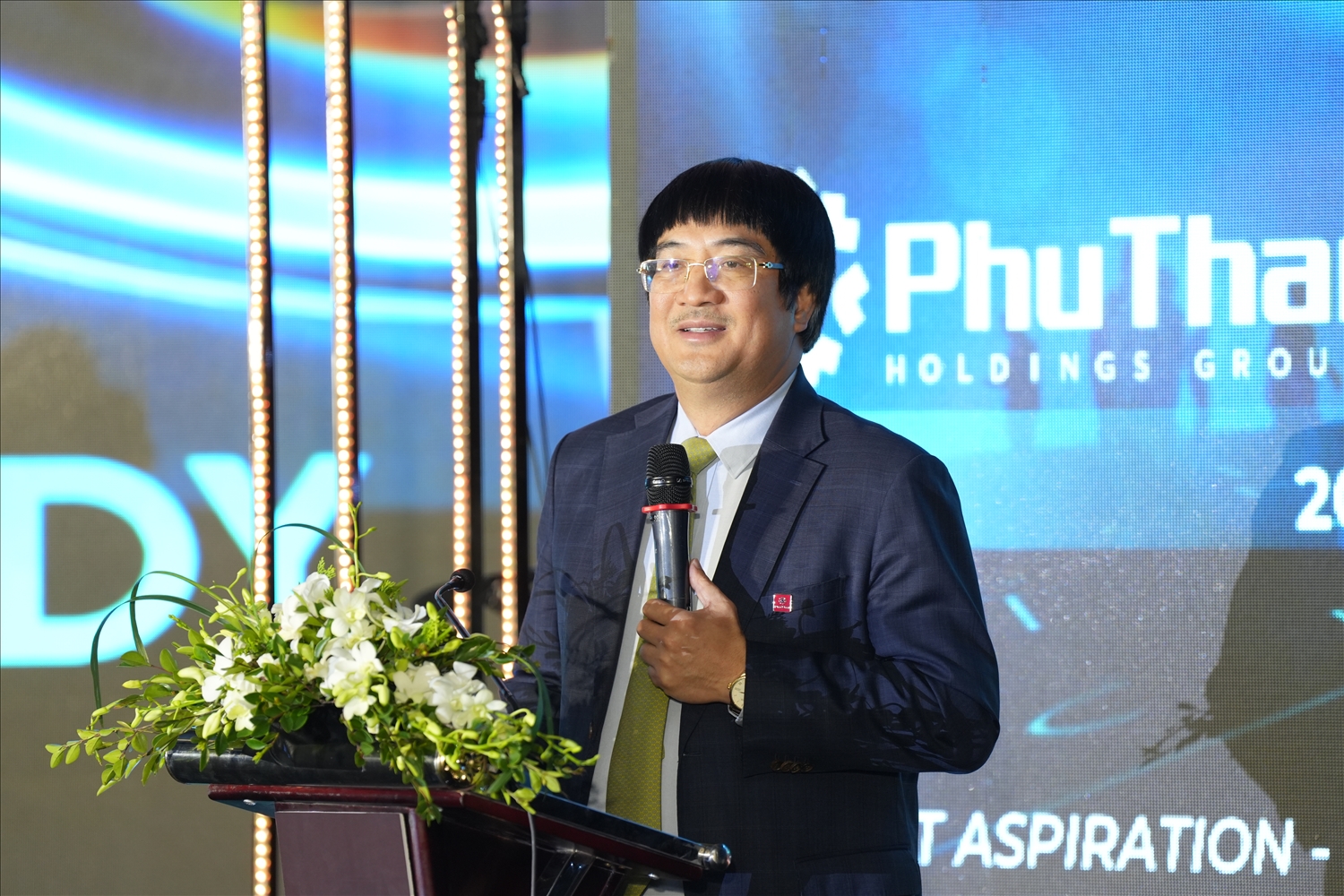 Chủ tịch Phạm Đình Đoàn phát biểu về tầm nhìn 2033 của Tập đoàn Phú Thái