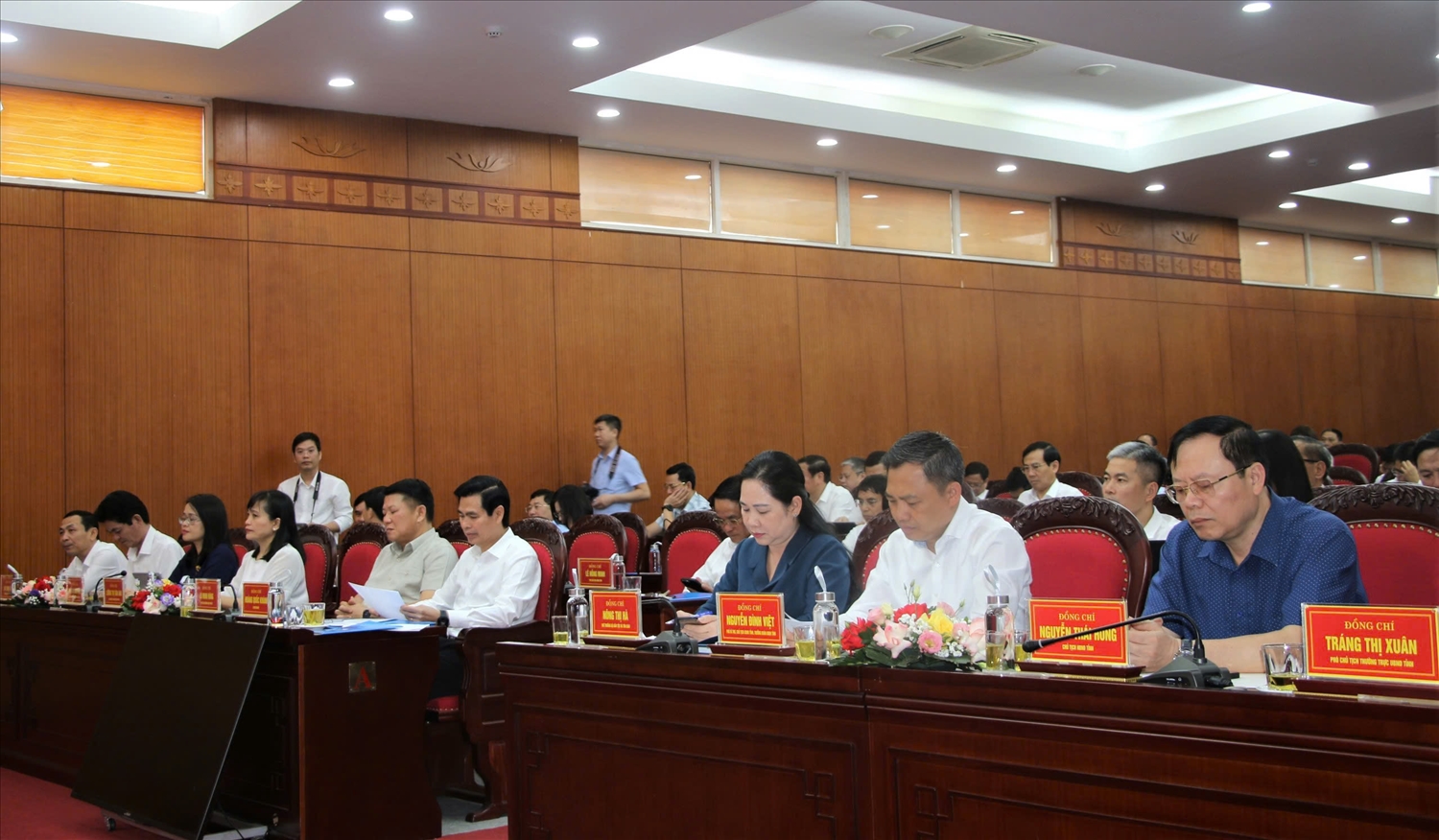 Các đại biểu tham dự hội nghị