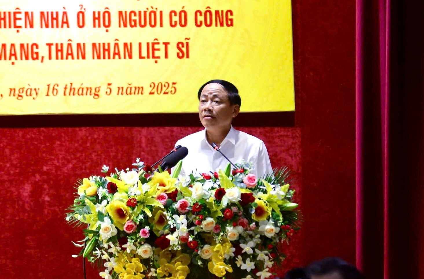 Ông Phạm Anh Tuấn, Chủ tịch UBND tỉnh Bình Định phát biểu tại buổi lễ