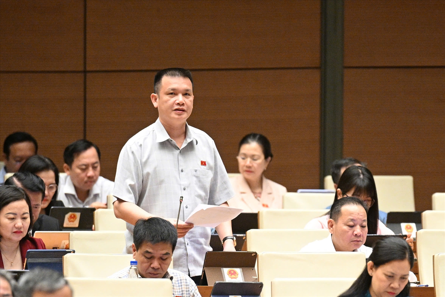 Đại biểu Hoàng Ngọc Định (Đoàn ĐBQH tỉnh Hà Giang)