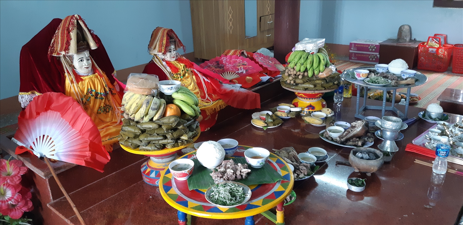 Các nữ thần được thờ phụng tại ngôi đền Po Ina Nagar