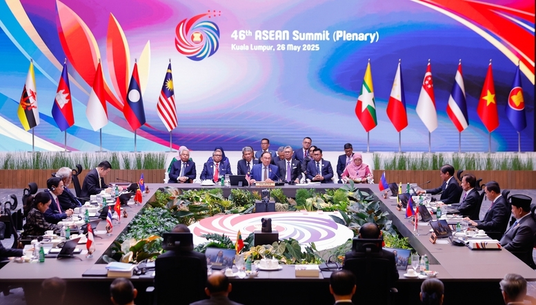 Các nước khẳng định ASEAN là điểm sáng tăng trưởng toàn cầu, hợp tác nội khối và với các đối tác không ngừng mở rộng, vai trò trung tâm, vị thế và uy tín ngày càng được củng cố - Ảnh: VGP/Nhật Bắc