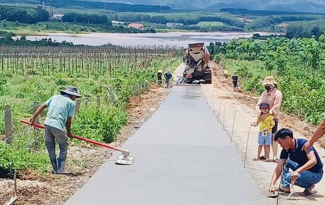 Các công trình giao thông được đầu tư từ nguồn vốn Chương trình MTQG 1719 đã góp phần tạo diện mạo mới cho vùng đồng bào DTTS tỉnh Kon Tum.