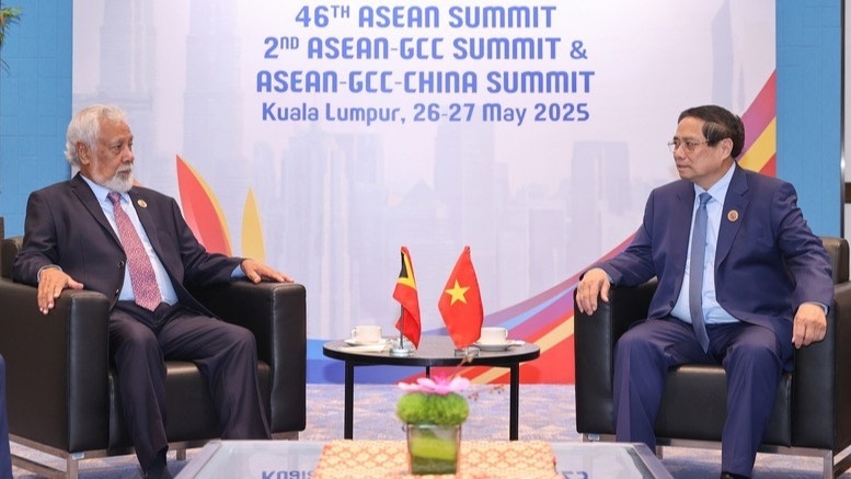 Thủ tướng Phạm Minh Chính khẳng định, Việt Nam luôn sẵn sàng chia sẻ kinh nghiệm về phát triển kinh tế-xã hội với Timor-Leste. (Ảnh: VGP/Nhật Bắc)