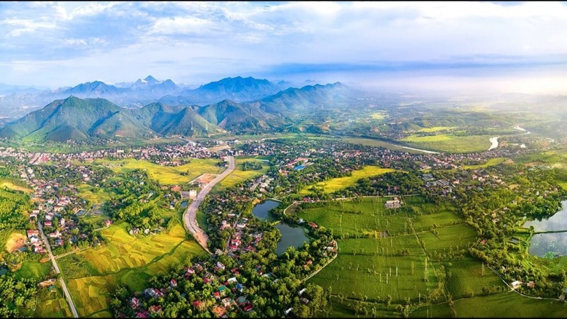 Huyện Thanh Sơn tỉnh Phú Thọ từng ngày đổi thay ( ảnh internet)