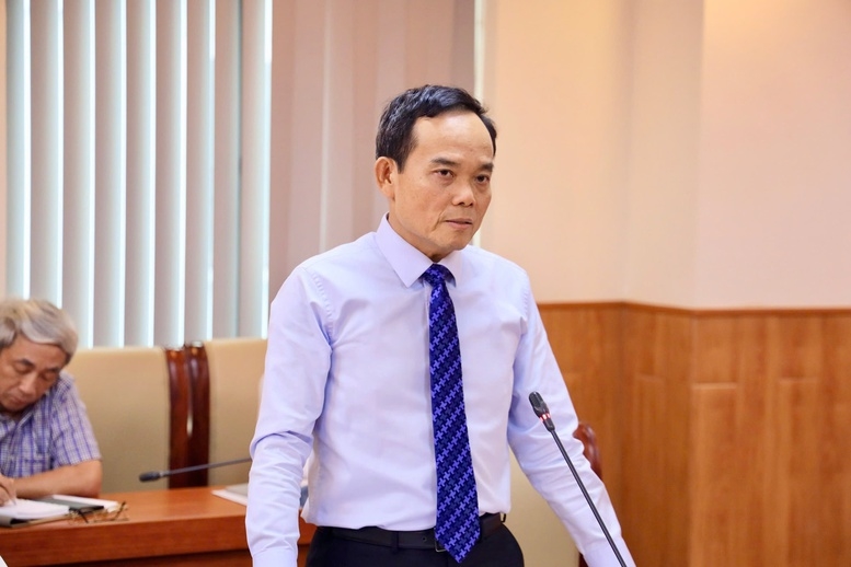 Đồng chí Trần Lưu Quang, Bí thư Trung ương Đảng, Trưởng Ban Chính sách, chiến lược Trung ương - Ảnh: VGP/HT