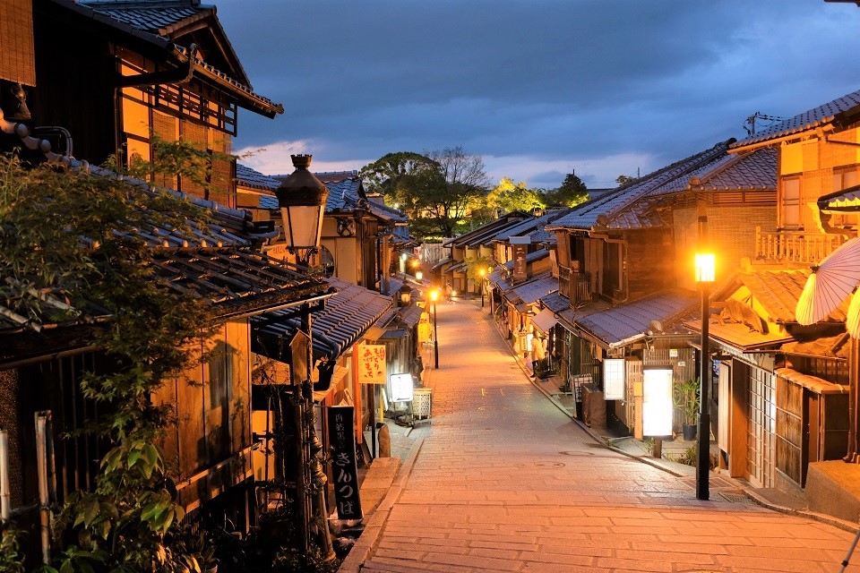 Vẻ đẹp cổ kính của Cố đô Kyoto.Ảnh:internet 