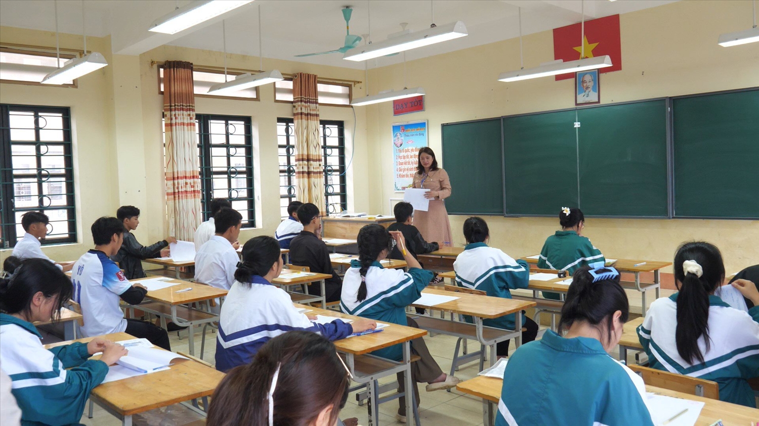Tỉnh Lào Cai sẽ bố trí 27 điểm thi tốt nghiệp THPT đặt tại 9 huyện, thị xã, thành phố