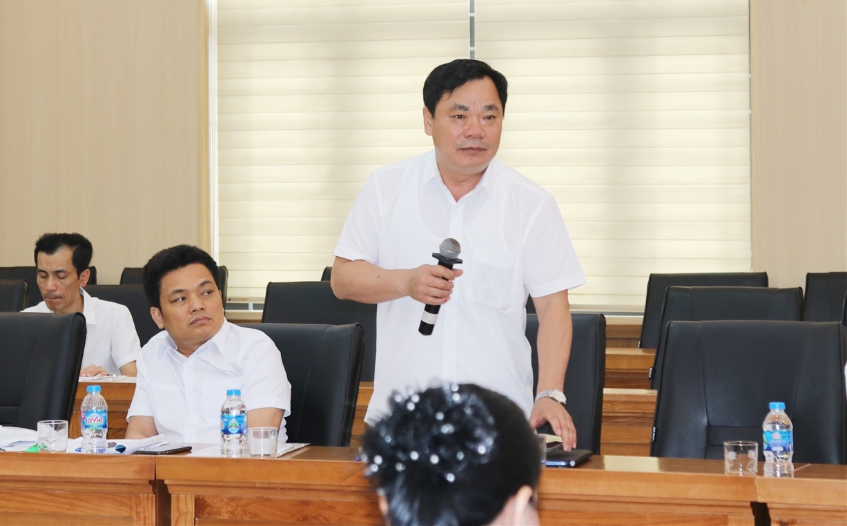 Các đại biểu phát biểu tại Hội thảo
