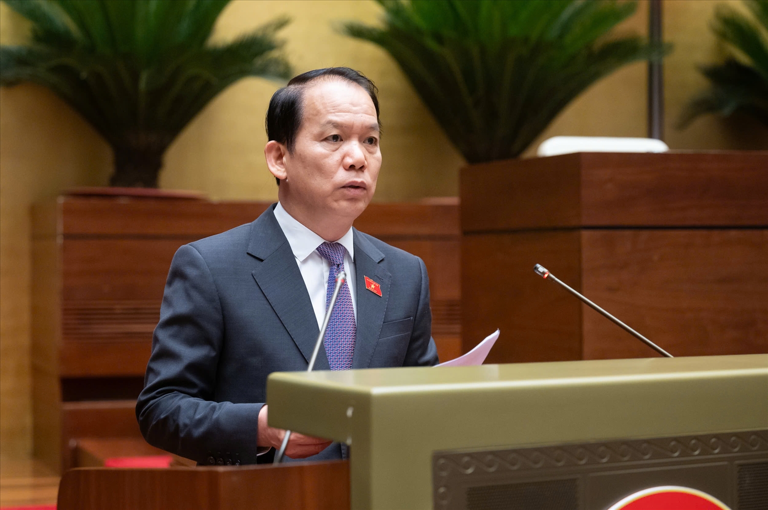 Chủ nhiệm Ủy ban Pháp luật và Tư pháp của Quốc hội Hoàng Thanh Tùng 