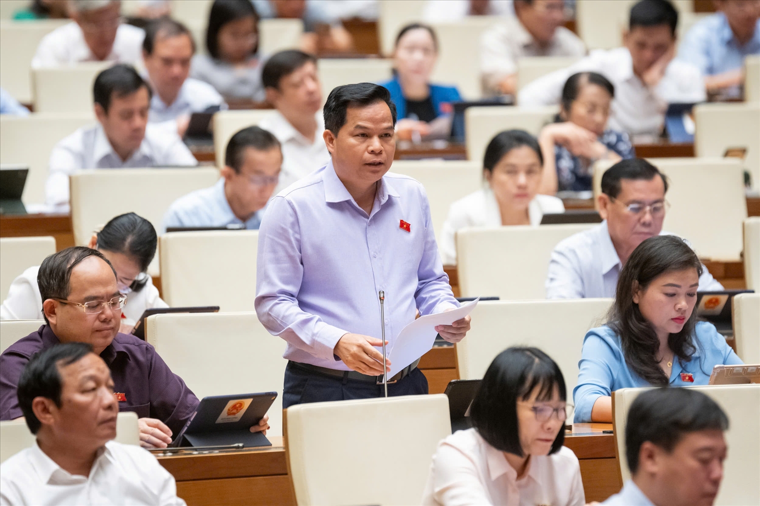 Đại biểu Bế Minh Đức (Đoàn Đại biểu Quốc hội tỉnh Cao Bằng)