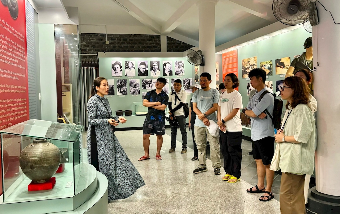 Ngày nay, Khu chứng tích Sơn Mỹ trở thành điểm thu hút du khách đến thăm quan, tìm hiểu lịch sử
