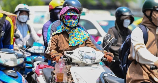 Thời tiết nắng nóng với nhiệt độ cao ở nhiều khu vực trong những ngày vừa qua
