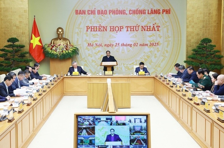 Thủ tướng Phạm Minh Chính chủ trì Phiên họp thứ nhất của Ban Chỉ đạo phòng, chống lãng phí