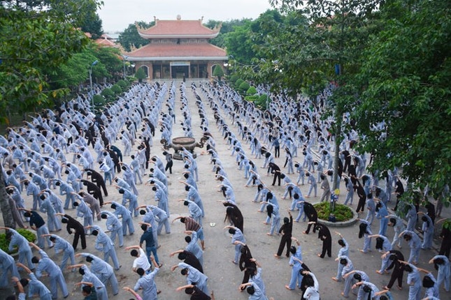 Khóa tu mùa hè tại chùa Hoằng Pháp