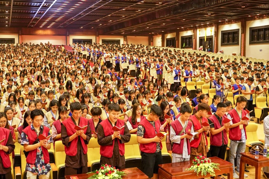 Khóa tu mùa hè tại chùa Bái Đính Ninh Bình