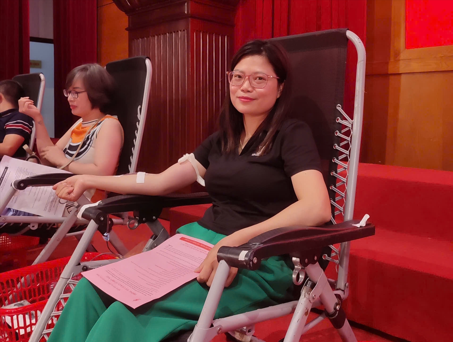 Hạnh phúc giản đơn từ nghĩa cử hiến máu tình nguyện