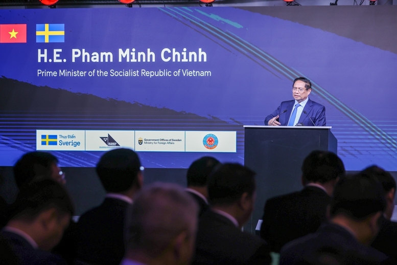 Thủ tướng kỳ vọng làn sóng đầu tư mới từ Thụy Điển vào Việt Nam - Ảnh: VGP/Nhật Bắc