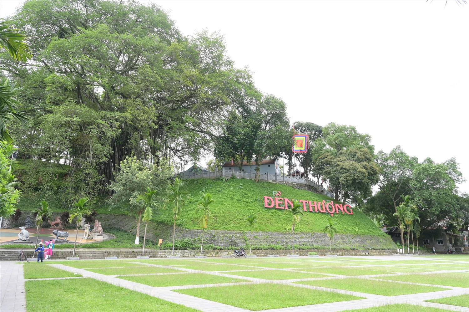 Di tích lịch sử văn hóa cấp quốc gia Đền thượng được đầu tư xây dựng khang 