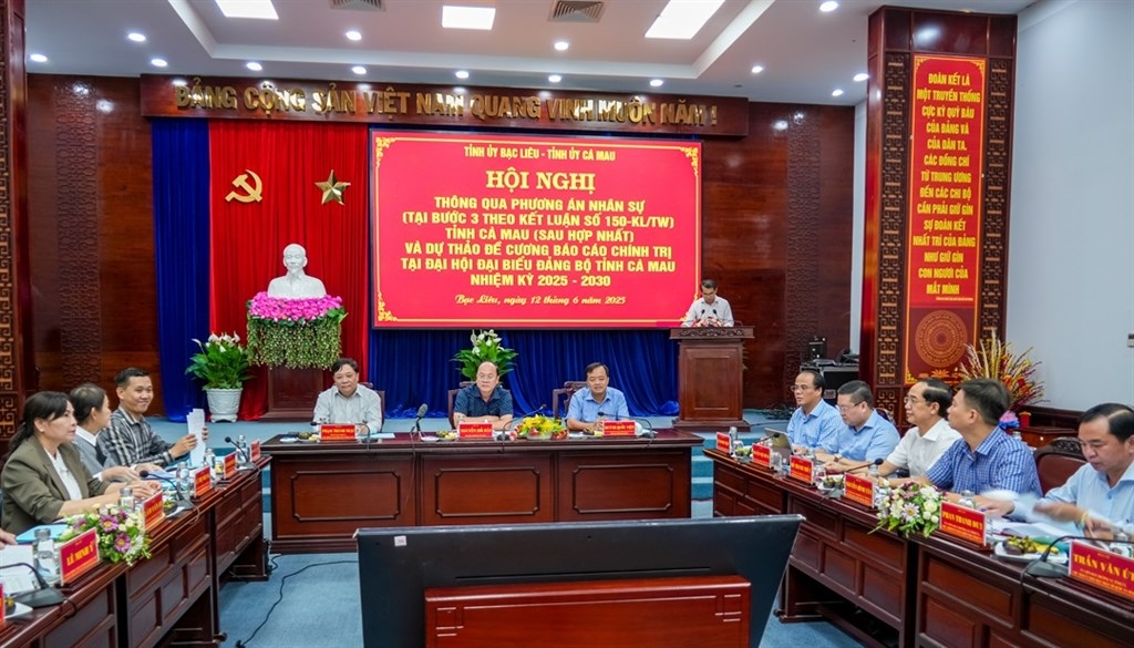 Sau hợp nhất, Ban Chấp hành Đảng bộ tỉnh Cà Mau, nhiệm kỳ 2020 - 2025 có số lượng là 56 đồng chí