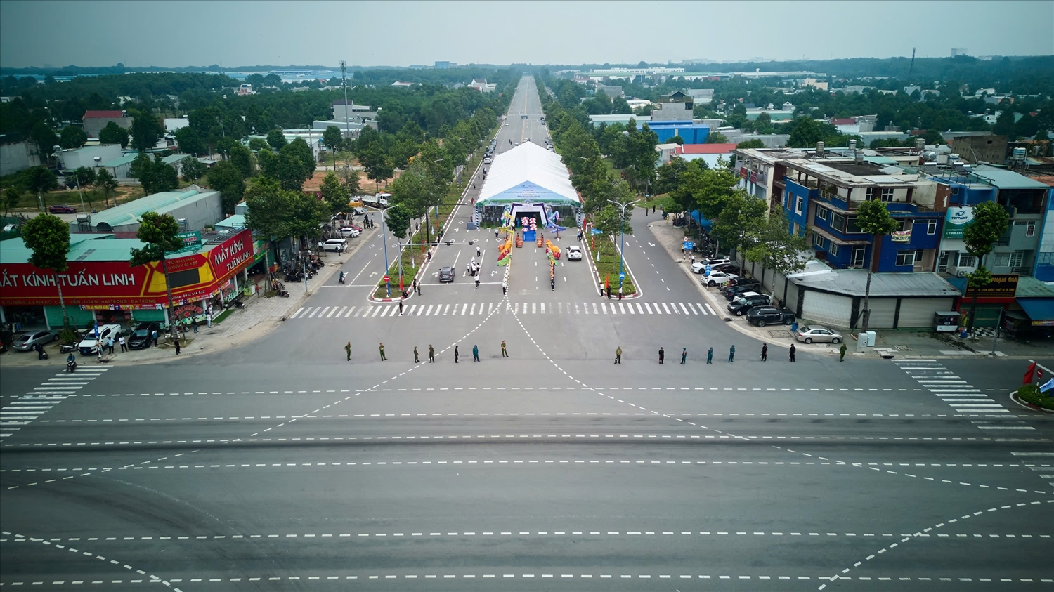 Thực tế đường Vành đai 4 đoạn từ cầu Thủ Biên đến KCN Mỹ Phước 