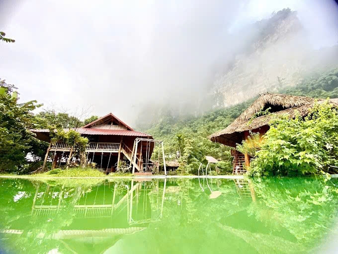 Tài Ngào Homestay hiện ra như một viên ngọc quý giữa thiên nhiên.