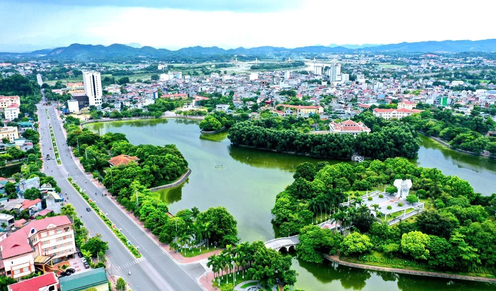 Một góc thành phố Tuyên Quang