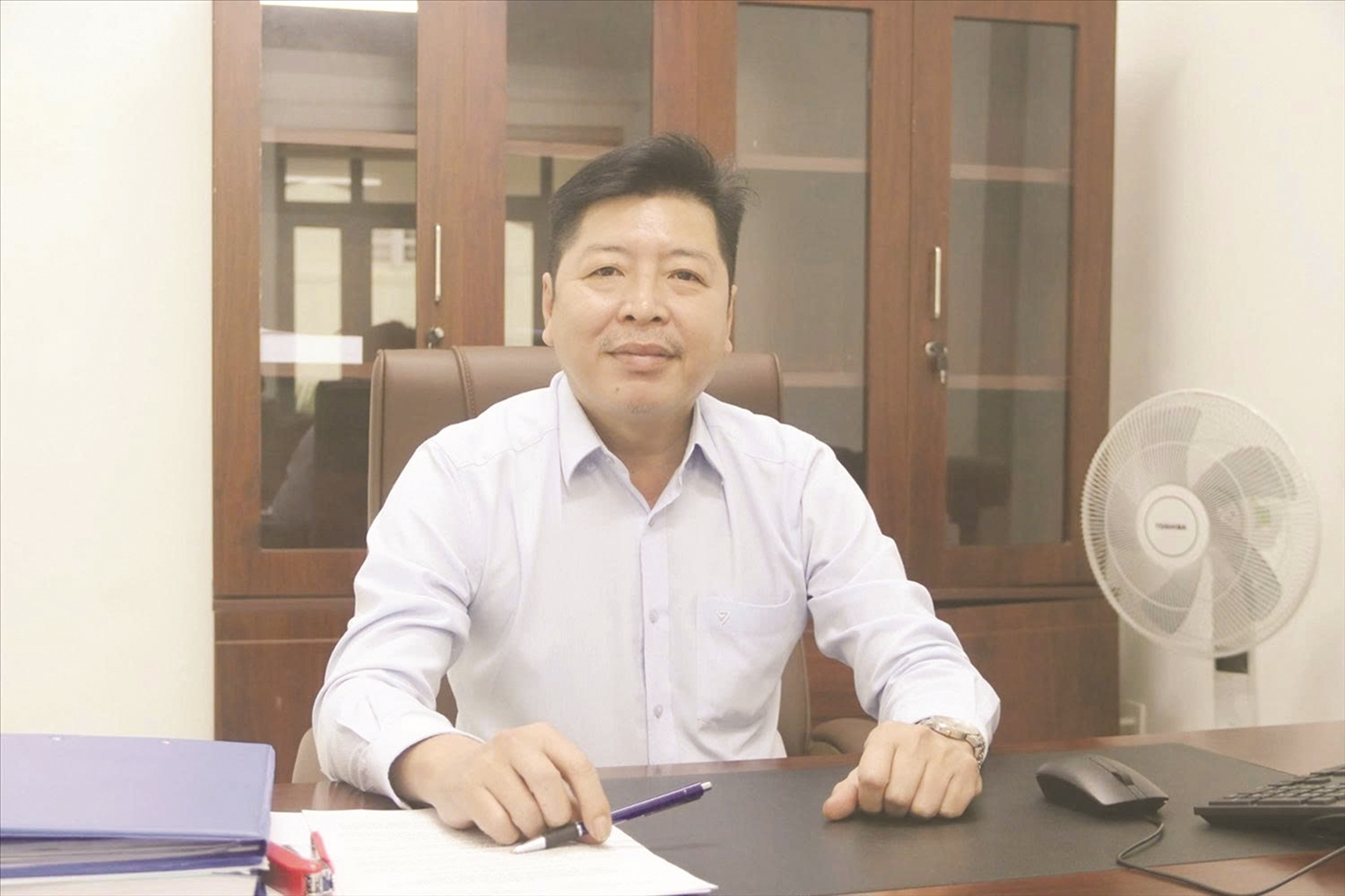 Ông A Vô Tô Phương Giám đốc Sở Dân tộc và Tôn giáo Quảng Nam