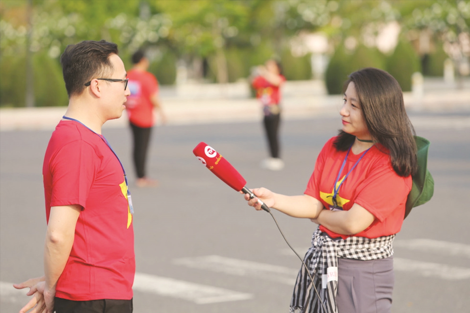 Nhà báo tác nghiệp