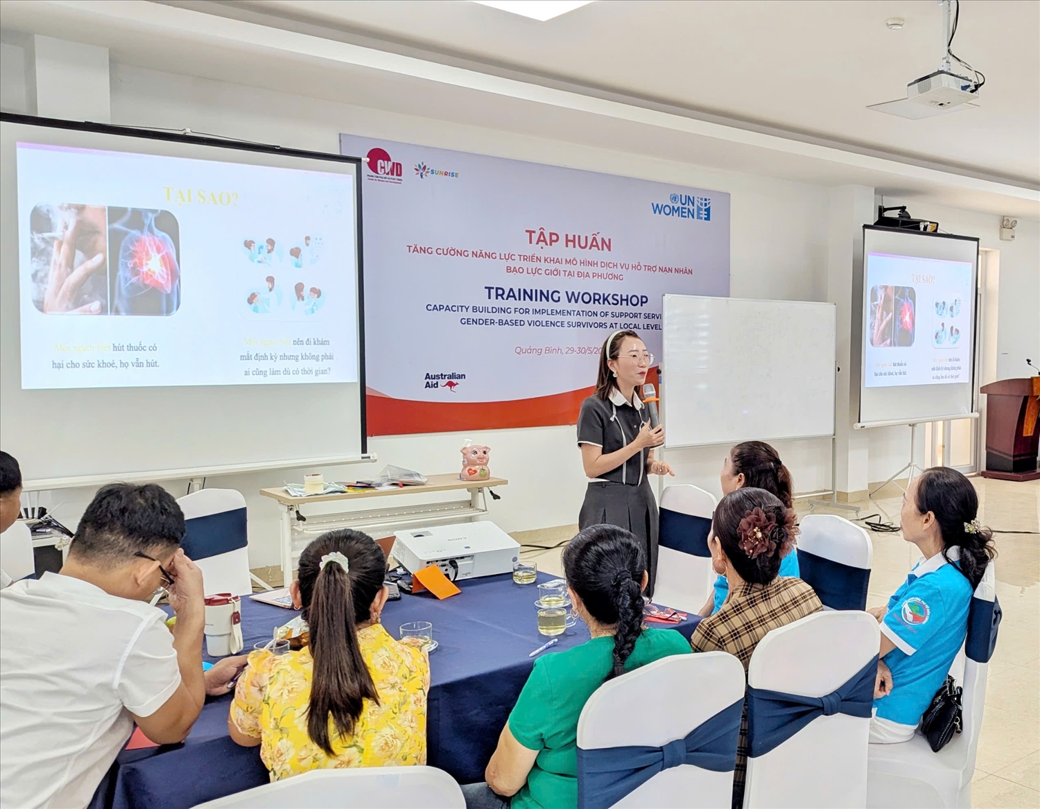 Chuỗi hoạt động chuyên sâu nhằm thúc đẩy xây dựng và thử nghiệm mô hình cung cấp dịch vụ thiết yếu cho nạn nhân bạo lực trên cơ sở giới 