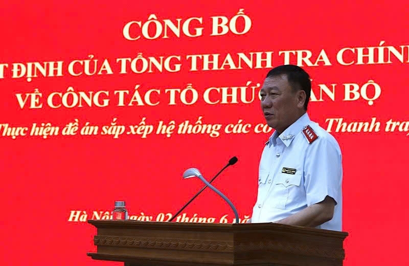 Tổng thanh tra Chính phủ Đoàn Hồng Phong. Ảnh: Mạnh Đạt