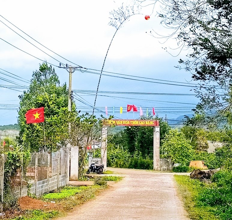 Thôn Cao Bằng thuộc xã Êa Knuêc, huyện Krông Păk, tỉnh Đắk Lắk