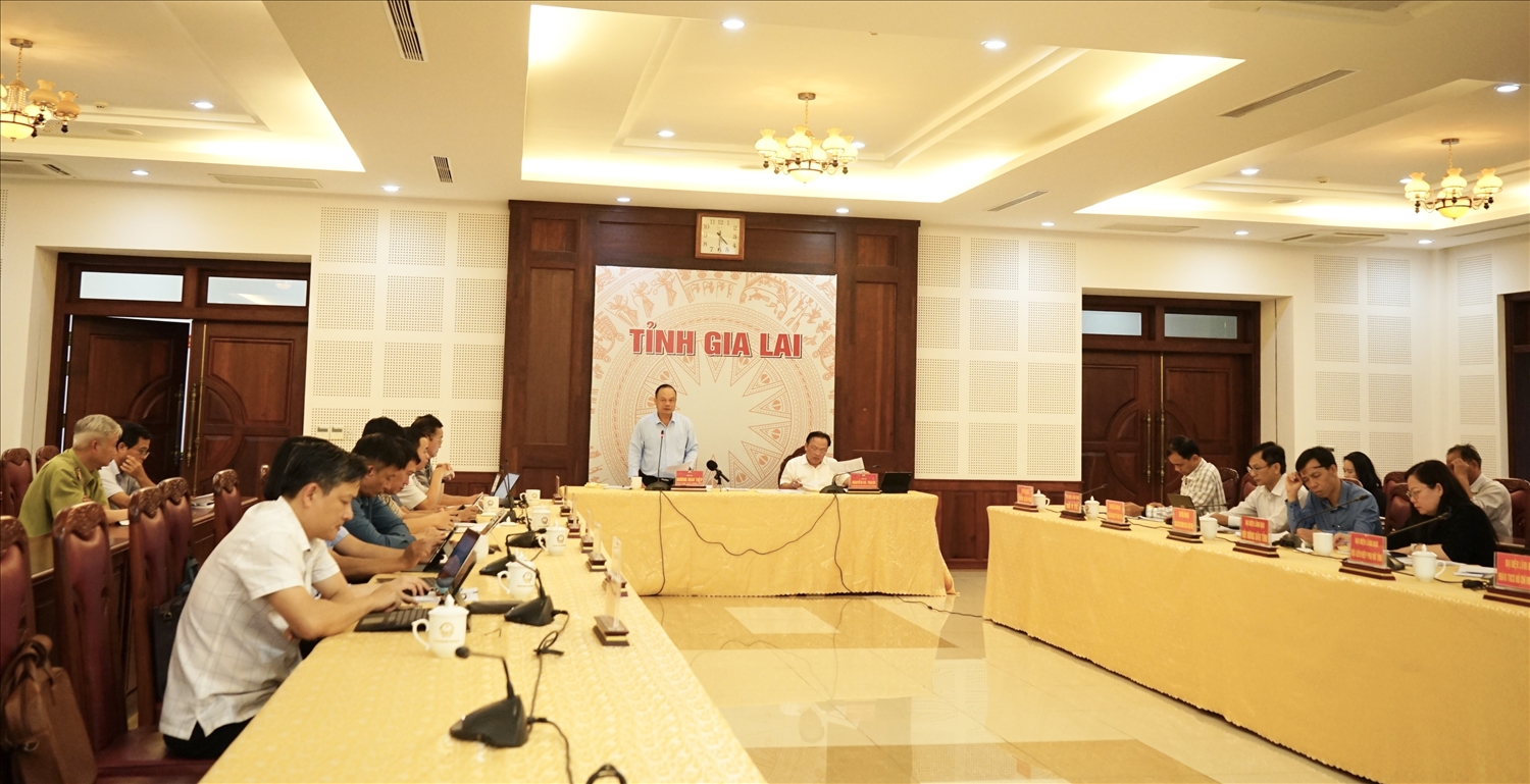 Phó Chủ tịch UBND tỉnh Gia Lai đề nghị các địa phương có tỷ lệ giải ngân thấp cam kết phấn đấu giải ngân tối thiểu đến ngày 30/6 đạt 40%