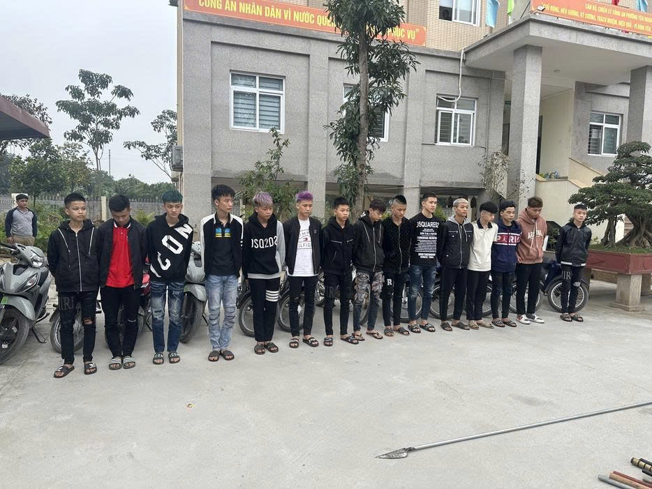 Một số đối tượng chính trong vụ án tại Hà Đông (Hà Nội). Ảnh: CACC