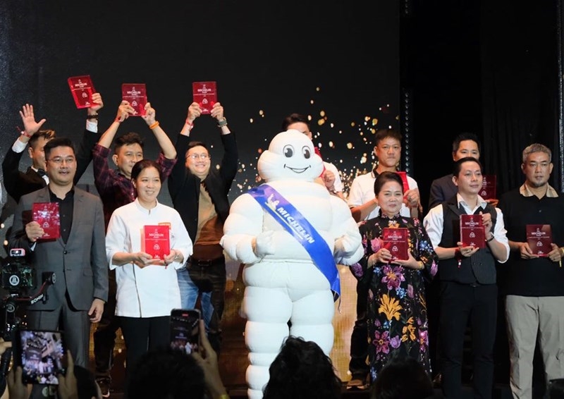 Lễ công bố danh sách Michelin Guide 2025 tại Việt Nam diễn ra ở Đà Nẵng tối 5.6.