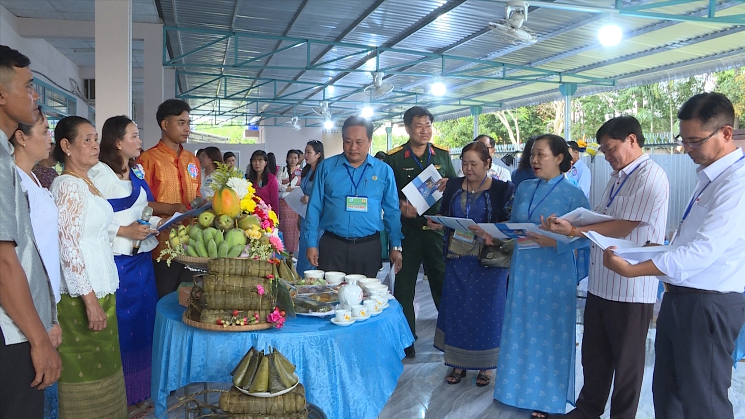 Nhiều hoạt động thiết thực mừng Tết quân - dân năm 2025 mừng Chôl Chnăm Thmây tại xã Bàn Thạch, huyện Giồng Riềng ( Kiên Giang) 
