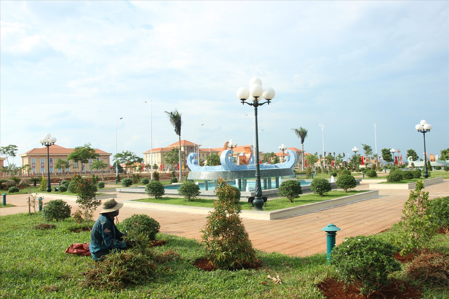 Một góc đô thị Phước Long hôm nay.