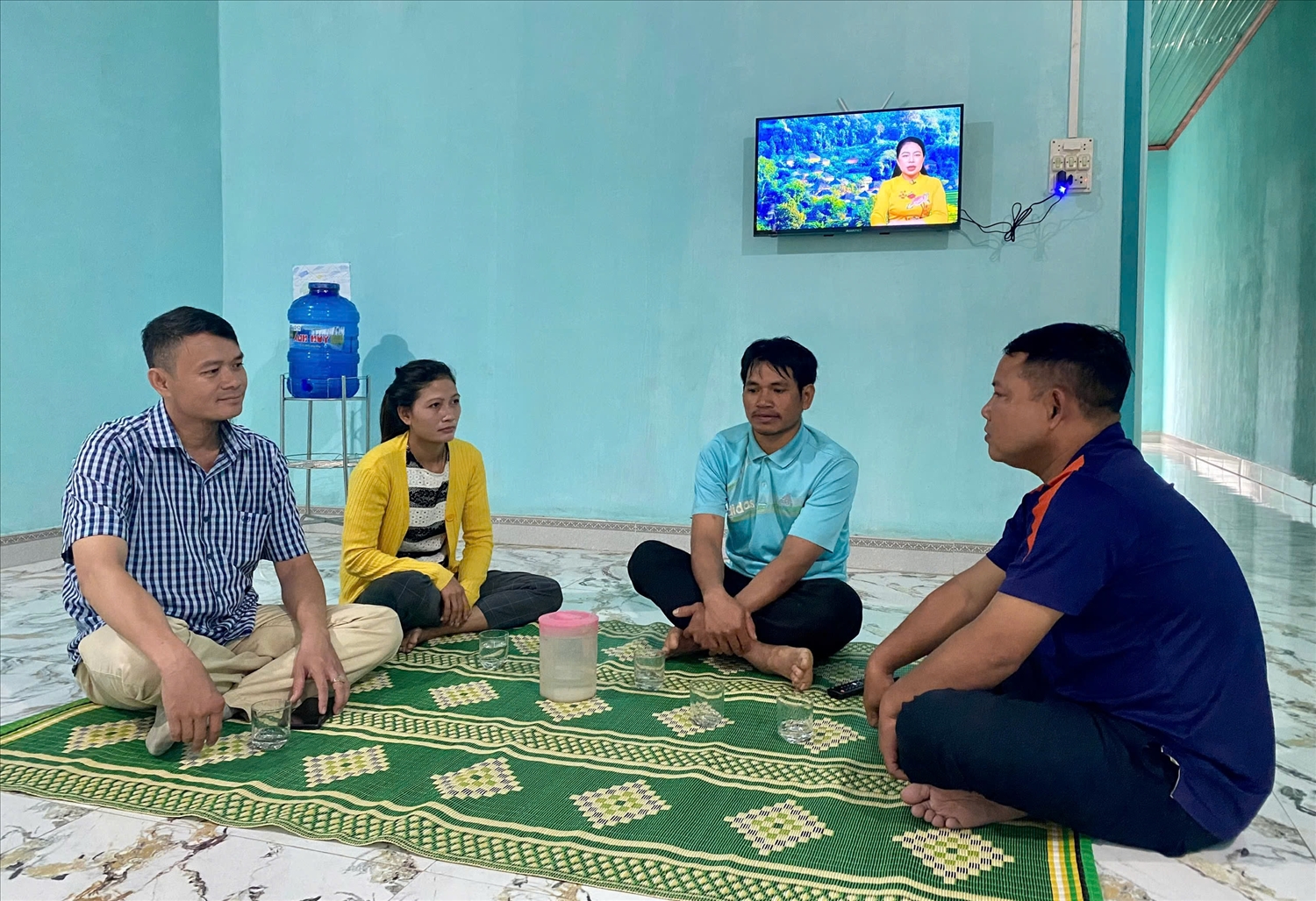 Gia đình khó khăn về nhà ở tại xã Đăk Kôi, tỉnh Quảng Ngãi được hỗ trợ xây nhà theo Chương trình MTQG 1719. (Ảnh: Ngọc Chí)