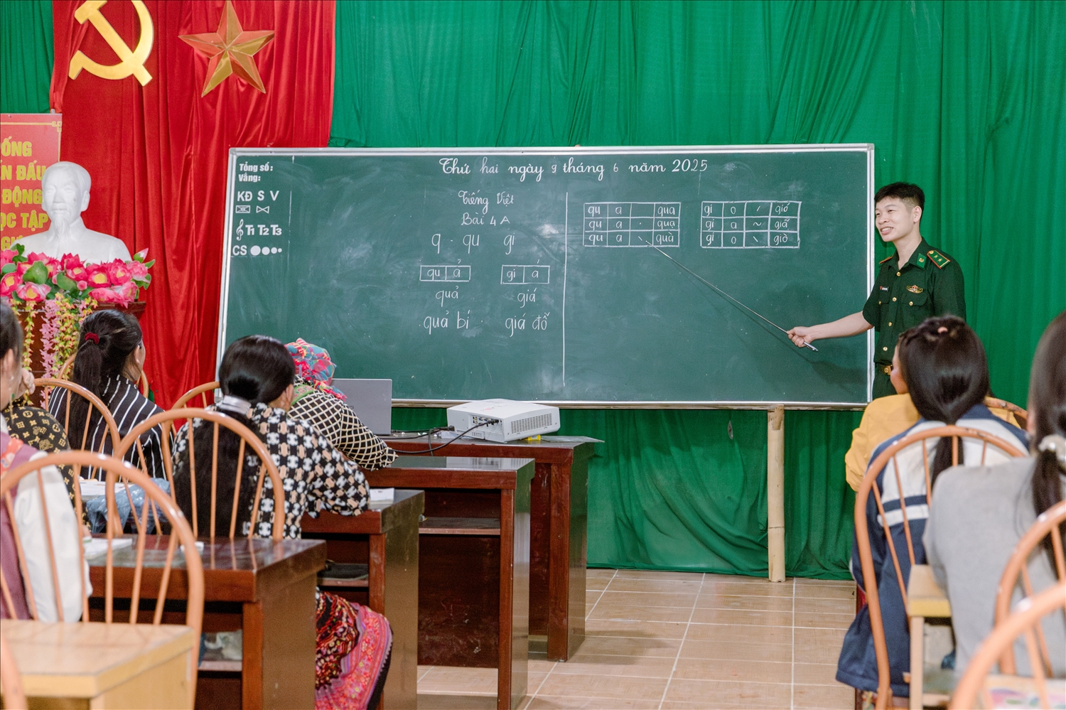 Trung úy Lăng Thanh Quang: Bản thân em không chỉ coi đây là nhiệm vụ, mà hơn cả, đó là sự gắn bó chân thành với đồng bào vùng biên. Bởi chúng em là bộ đội mà! 