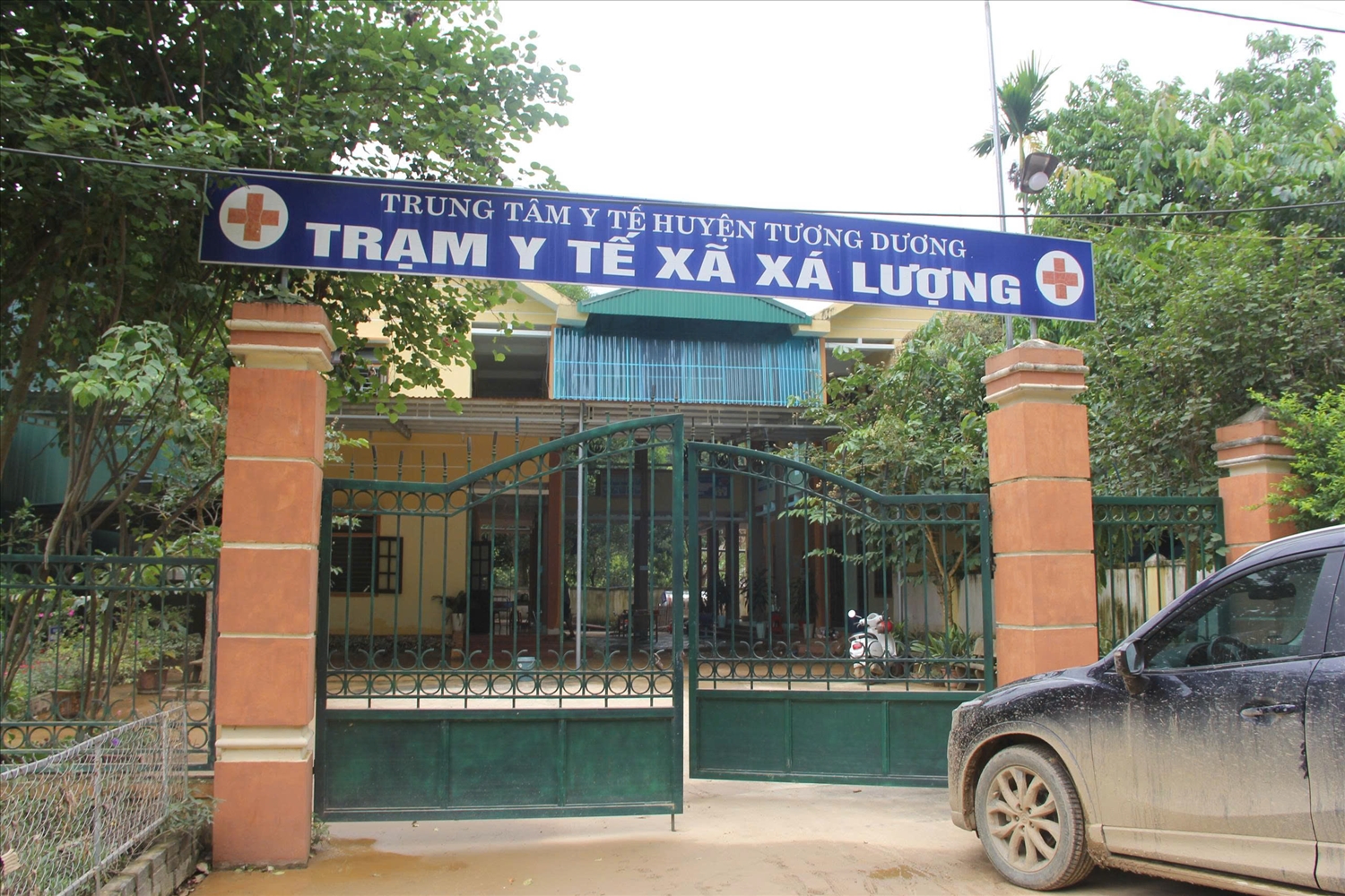 Trạm y tế nơi diễn ra cuộc vượt cạn đáng nhớ (Ảnh: Thanh Hải)