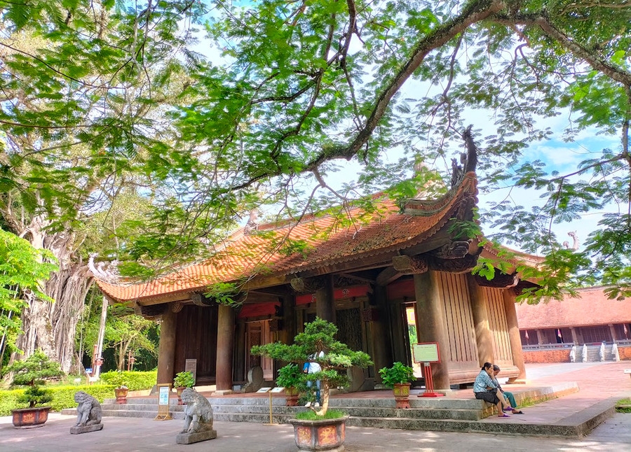 Trải qua lịch sử hàng trăm năm, khu hoàng thành, cung điện và thái miếu của kinh thành Lam Kinh vẫn được giữ nguyên vẹn cho đến ngày nay.(ảnh tư liệu)