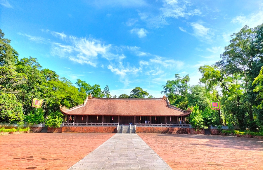 Khu di tích Lam Kinh rộng hơn 140ha với vị thế thế ‘tọa sơn hướng thủy’(ảnh tư liệu)