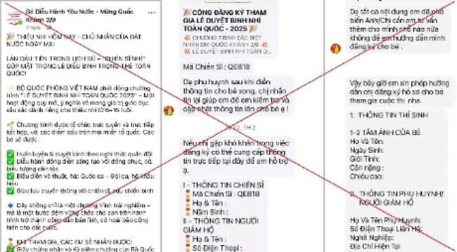 Các đối tượng dẫn dắt phụ huynh đăng ký làm nhiệm vụ để chiếm đoạt tài sản. Ảnh: ITN