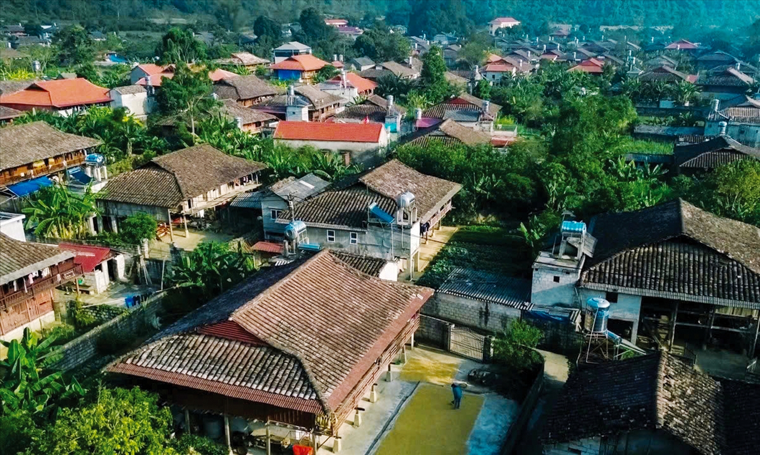 Một góc Làng du lịch cộng đồng Quỳnh Sơn, xã Bắc Sơn, tỉnh Lạng Sơn