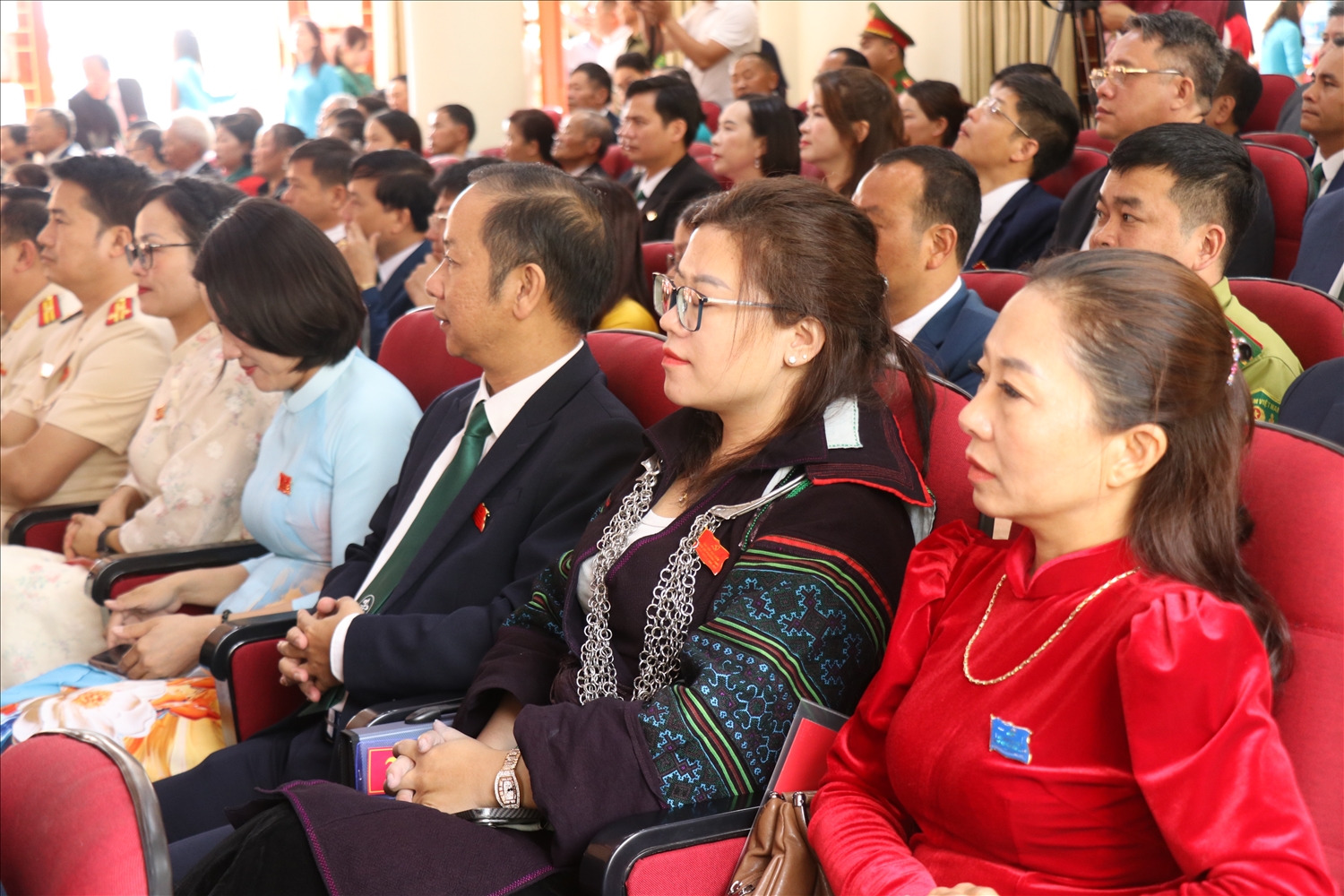 Các đại biểu tham dự tại đại hội (ảnh Trọng Bảo)