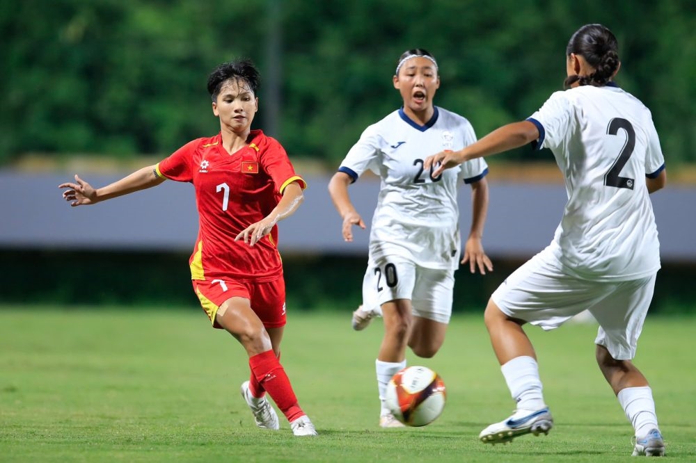 U20 nữ Việt Nam giành quyền vào chơi VCK U20 nữ châu Á 2026 (Ảnh IT)