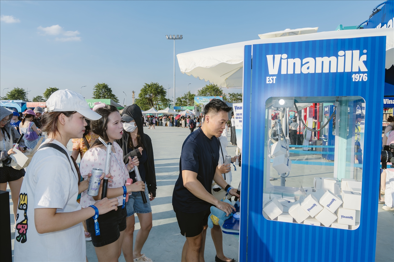 Vinamilk “quẫy” hết mình cùng 50.000 khán giả tại V-Concert & V-Fest 5
