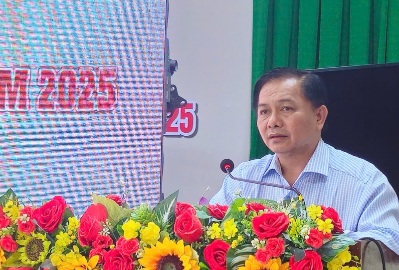 Chủ tịch UBND TP. Cần Thơ Trần Văn Lâu phát biểu tại Ngày hội toàn dân bảo bệ ANTQ phường Phú Lợi