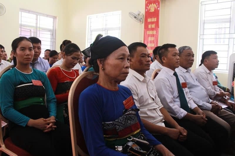 Đại biểu tham dự Đại hội. (ảnh Đình Giang)