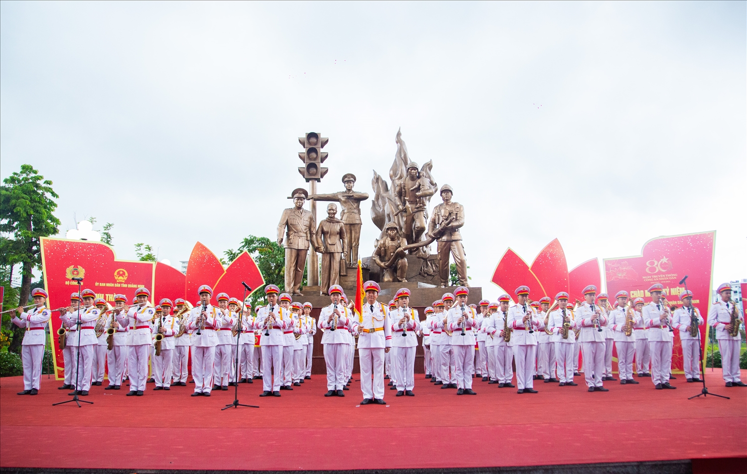 Công trình không chỉ là điểm nhấn cảnh quan mới mà còn là “địa chỉ đỏ” giáo dục truyền thống, tri ân lực lượng Công an Nhân dân